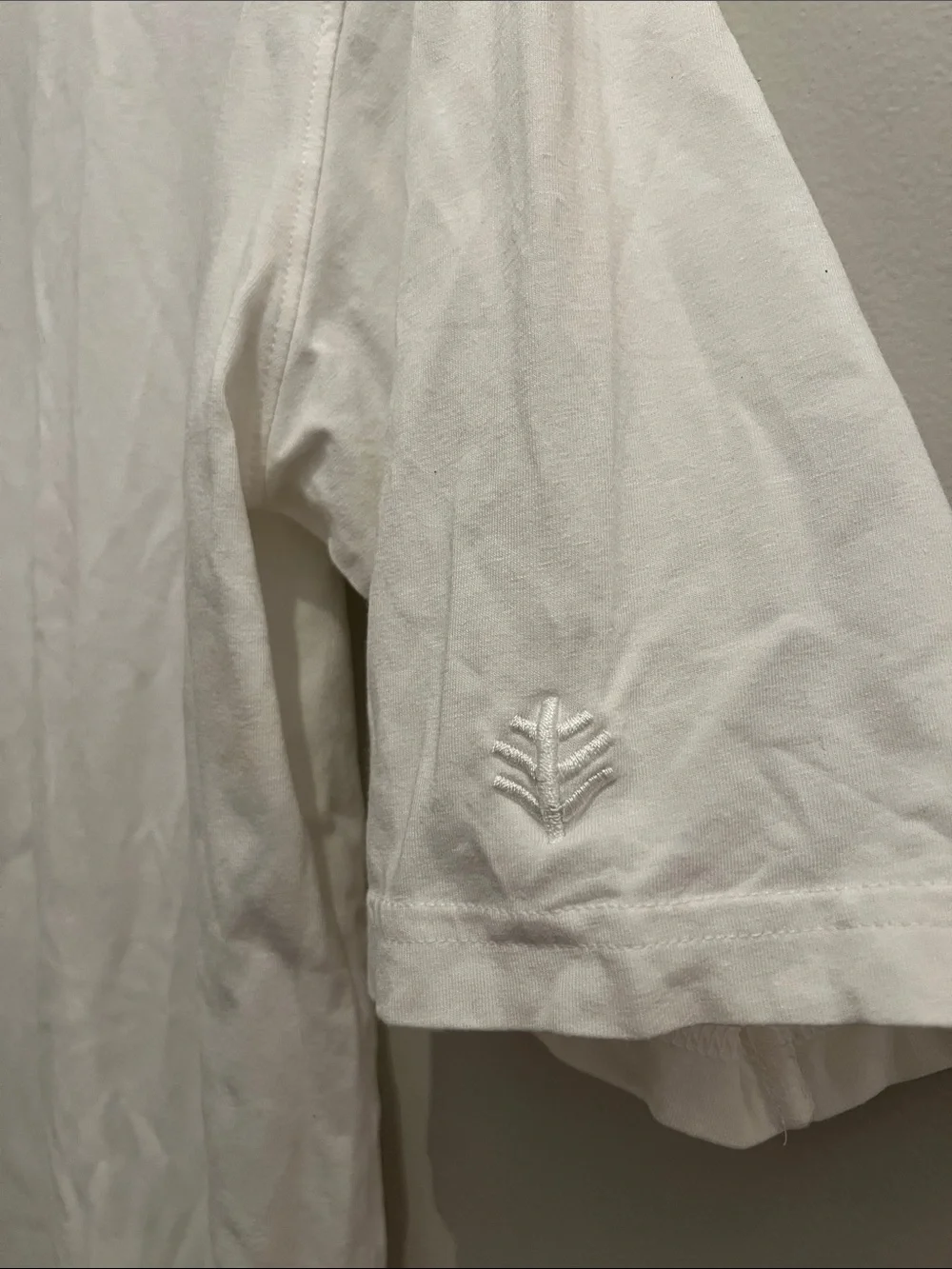 Men’s Morada Everyday Short Sleeve T-Shirt - Coolibar - Size Small - White